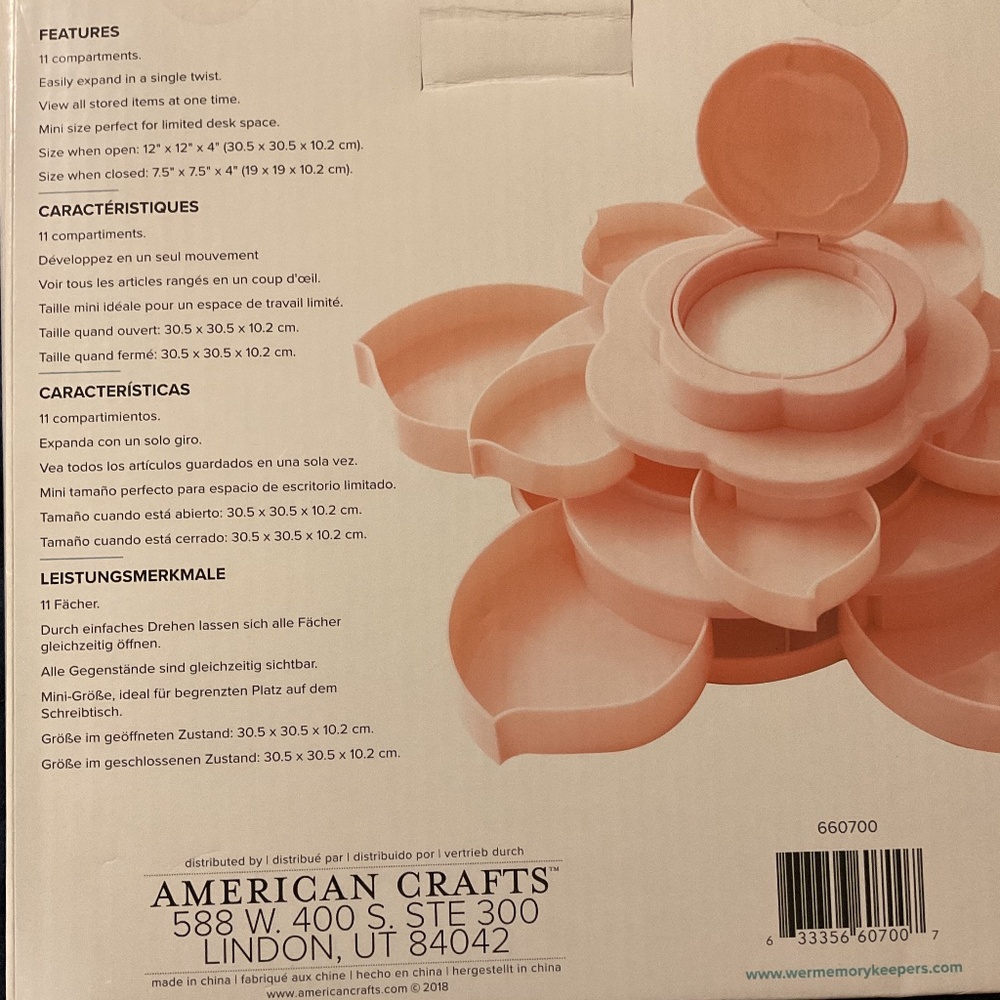 We R Memory Keepers Mini Bloom Storage - Picture 2 of 4
